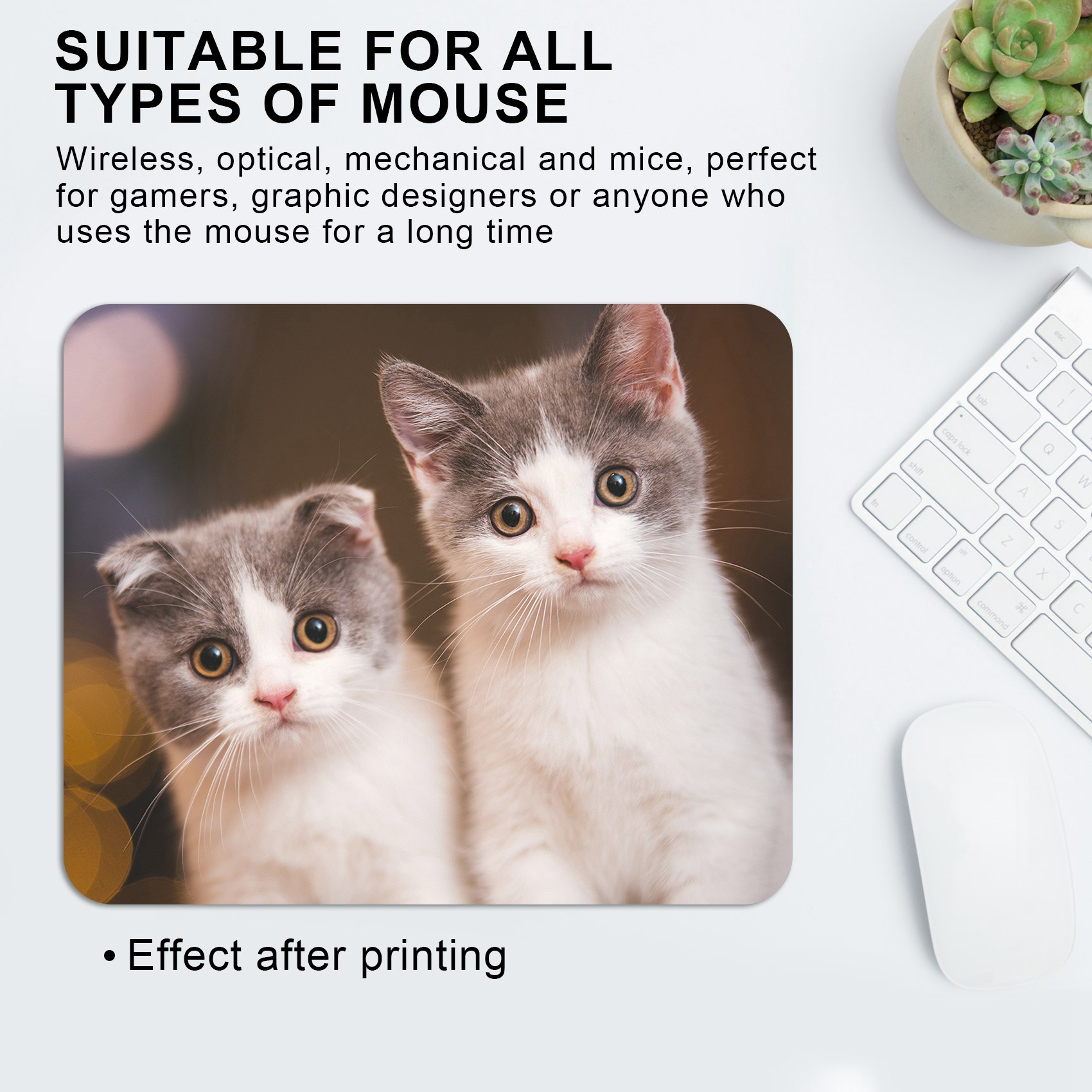 Mouse Pad Blank Sublimation - Klasyczne 10 szt. pustych podkładek pod