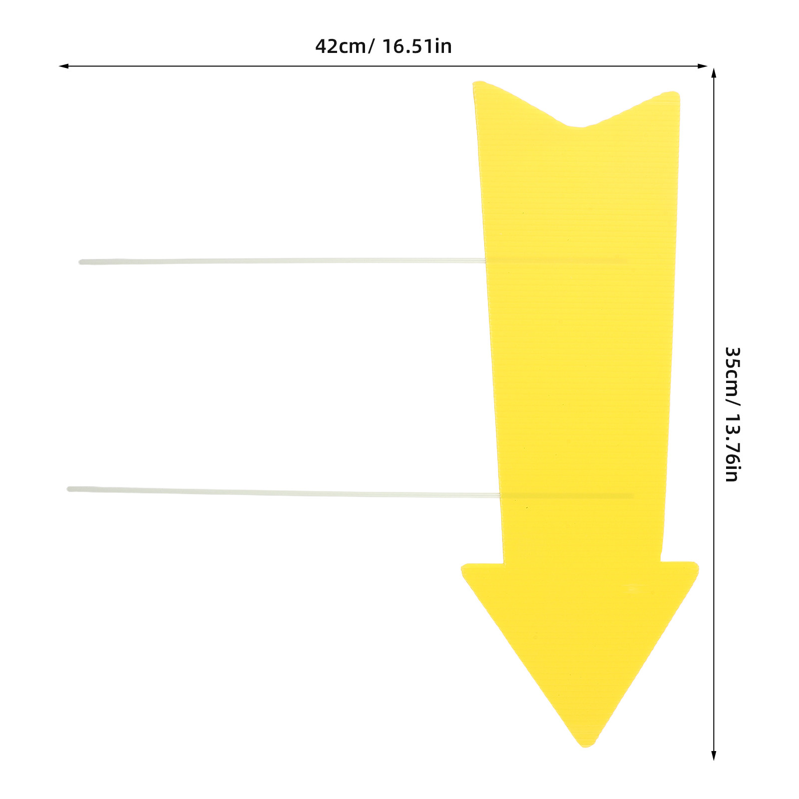10 sztuk żółtych znaczków ogro – Yard Sign Blank recenzja i cena