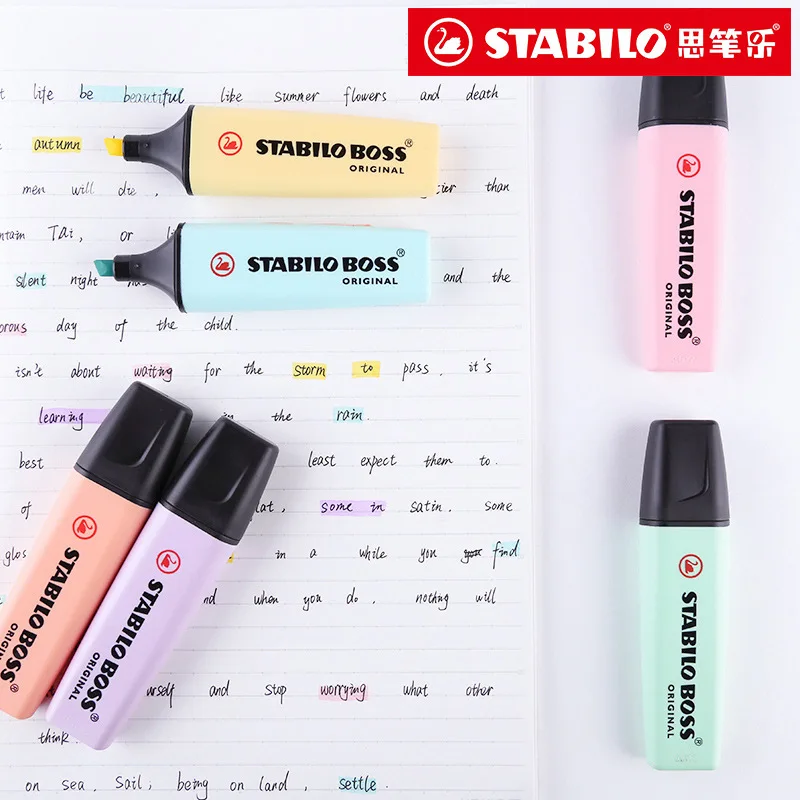 6 kolorów STABILO BOSS Macaron – Stabilo Marker Boss recenzja i cena