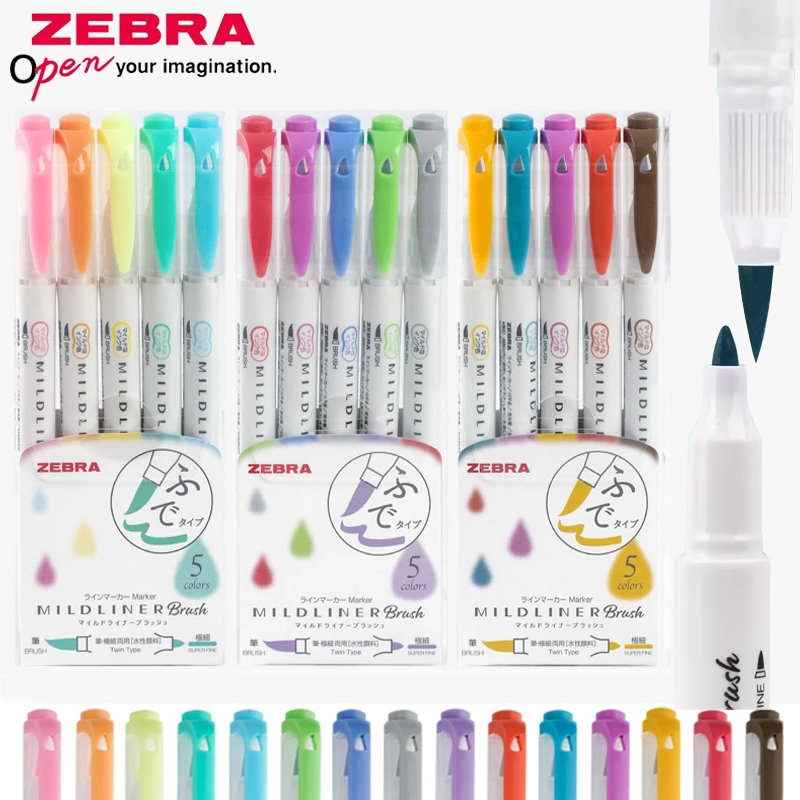 ZEBRA Mildliner zakreślacze ze – Zebra Pen Sarasa recenzja i cena