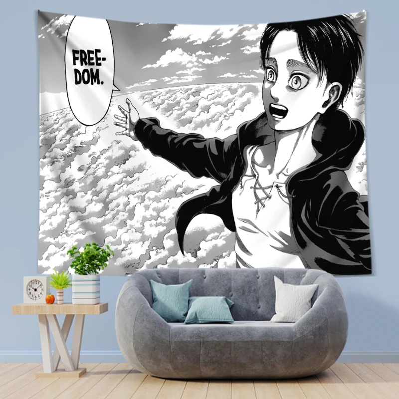 Eren Yeager Freedom Manga Post – Canvas Wrap Ready recenzja i cena