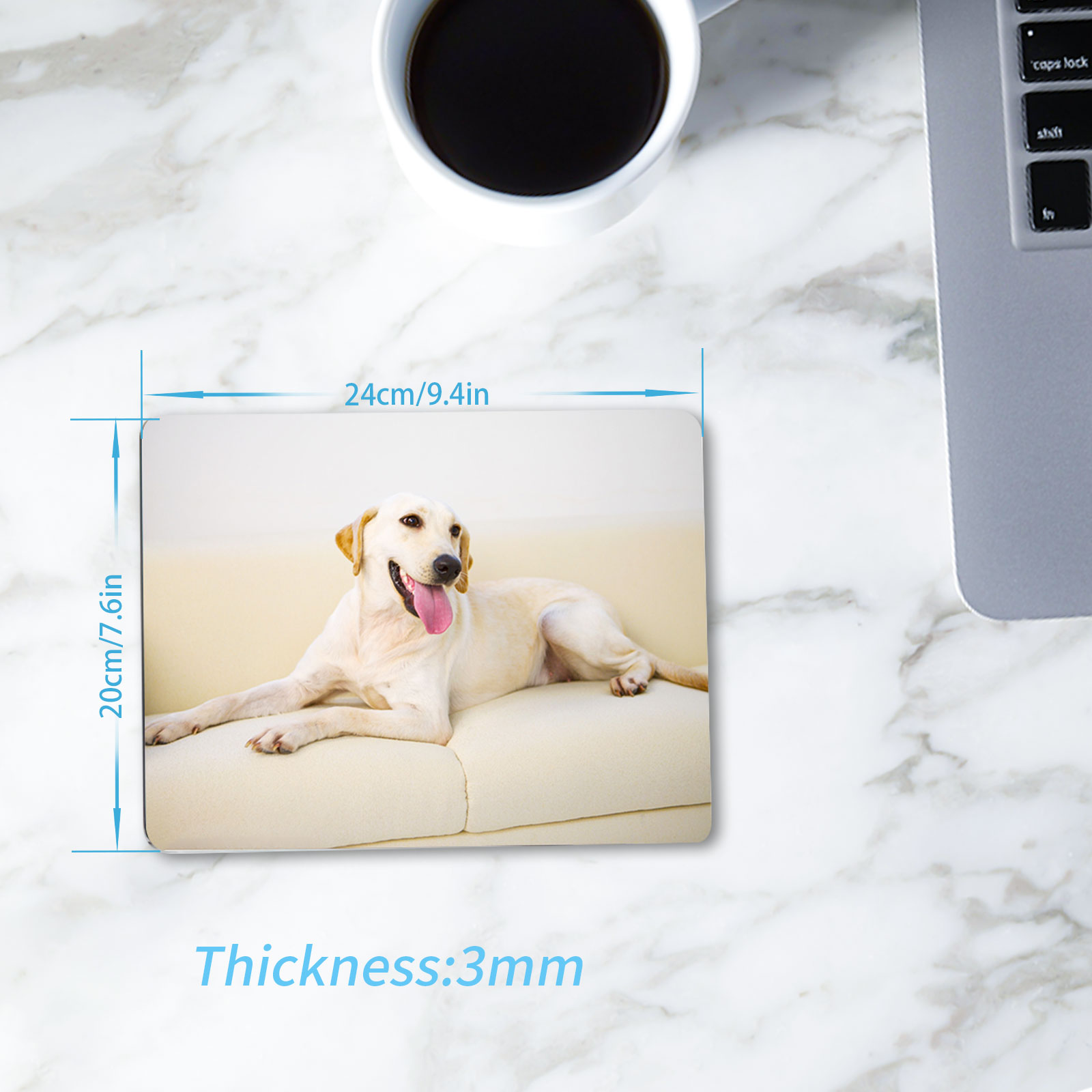 8 szt. Podkładka pod mysz do s – Mouse Pad Blank Sublimation recenzja i cena