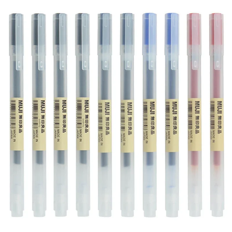 10-30 sztuk/zestaw długopisów  – Muji Stationery Gel Pen recenzja i cena