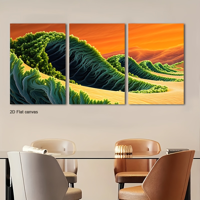 3 sztuki abstrakcyjnych obrazó – Canvas Wrap Ready recenzja i cena