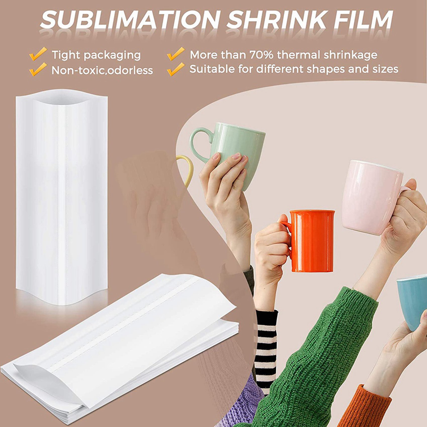 A74E-140 szt. Folia termokurcz – Sublimation Mug White recenzja i cena
