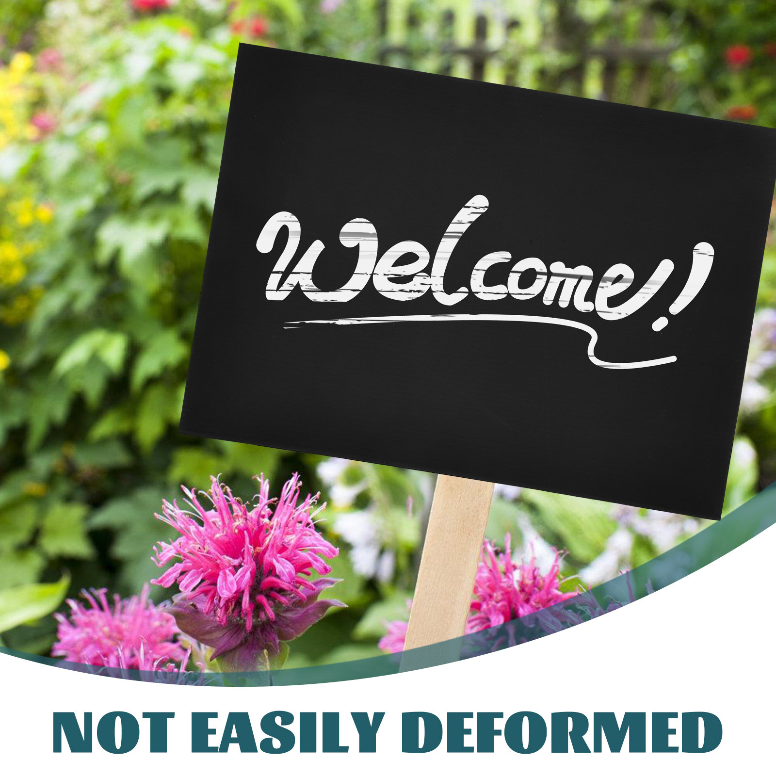 2 sztuki matowych czarnych tab – Yard Sign Blank recenzja i cena