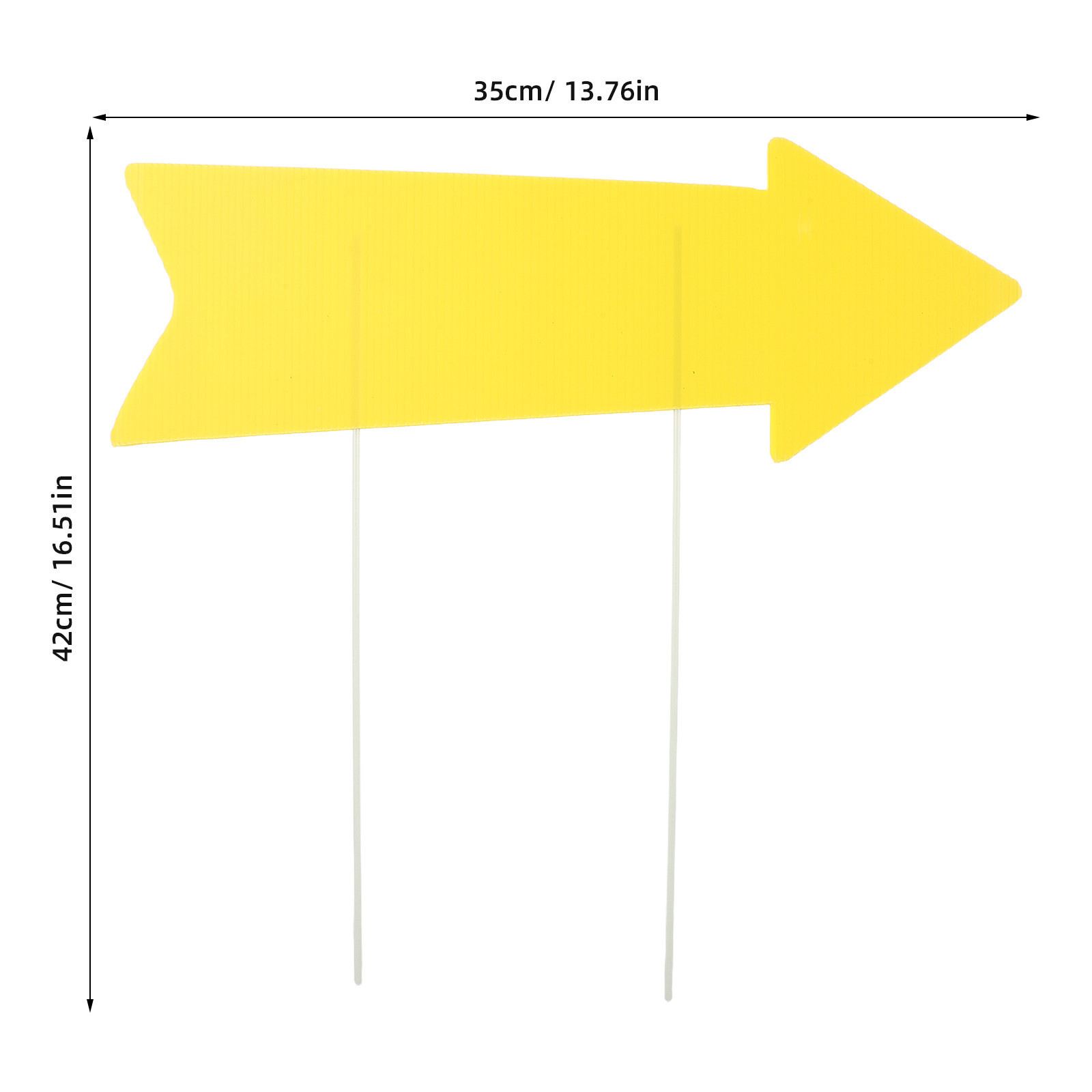 10 sztuk pustych żółtych znacz – Yard Sign Blank recenzja i cena
